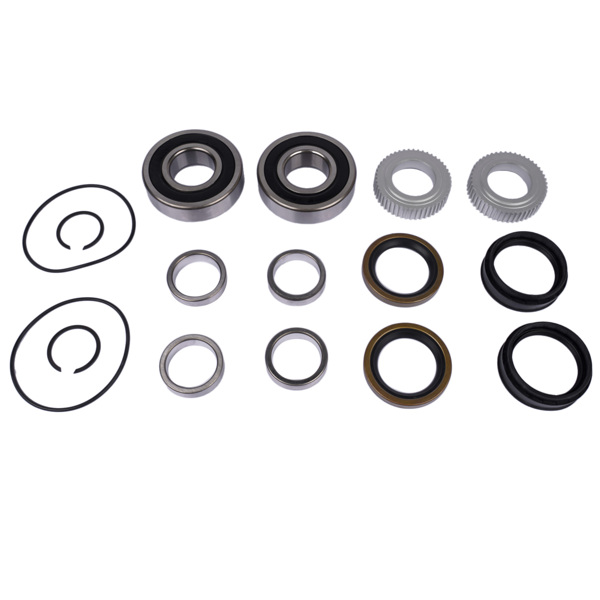 车轮轴承和密封套件 ABS Rear Wheel Bearing Seal Ring Kit Replacement for 69-06 Toyota 4Runner Tacoma Tundra T100-1