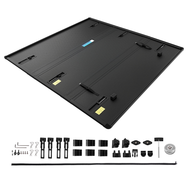 5ft Hard Tri-Fold Bed Cover Tonneau fit for Ford Ranger 2019-2026 Waterproof-6