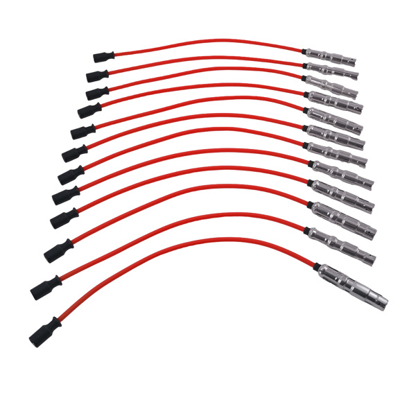 Ignition Coil Spark Plug Wire Kit UF359 fit for Mercedes ML350 S350 C300 Models-2