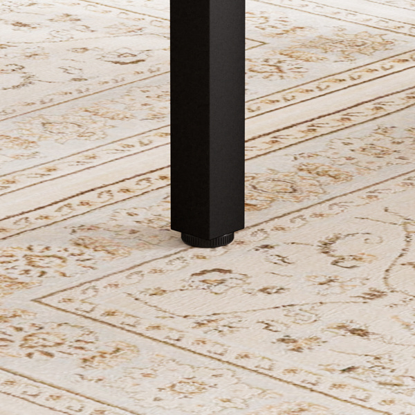 餐桌椅组合——吧台桌配2把餐椅 | 厨房中岛式餐桌椅 | 工业风设计，适用于厨房早餐区、客厅及派对室 | 胡桃木色 | 尺寸：35.4″长 x 23.6″宽 x 29.7″高--不支持self-pick up且不支持指定仓库发货-7