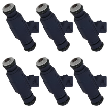 6 Fuel Injectors Assembly fit for Mercury Mountaineer 4.0L V6 2002 1L2E9F593B5A