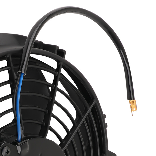 10" Heavy Duty Radiator Fan 800 CFM 12V 2400 RPM 6 Blades Black Plastic-5