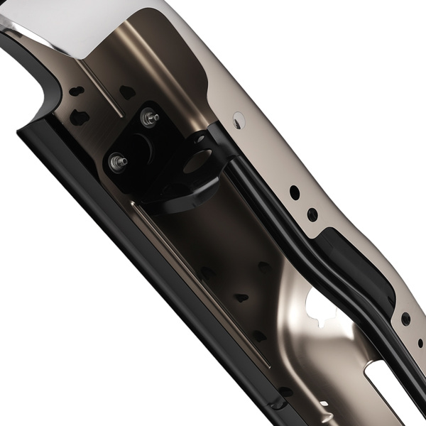 Chrome Complete Rear Step Bumper Assembly fit for Toyota Tacoma Trucks 1995-2004-5