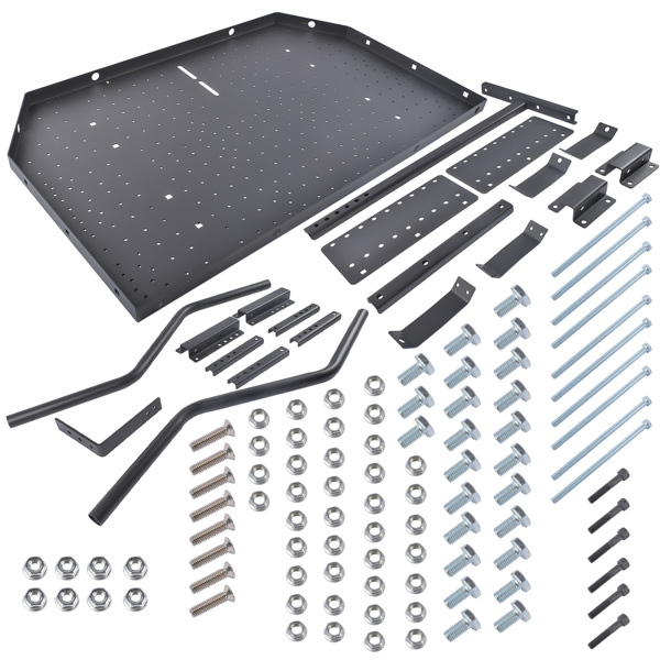 拖车托盘 300 lbs Capacity CC-255 Trailer Tray Replacement for Adjustable "A" Frame Trailers Durable-3