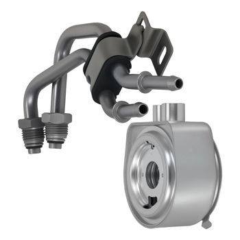 New Engine Oil Cooler fit for Cadillac CT6 2016-2018 12627034 with Pipe Assembly