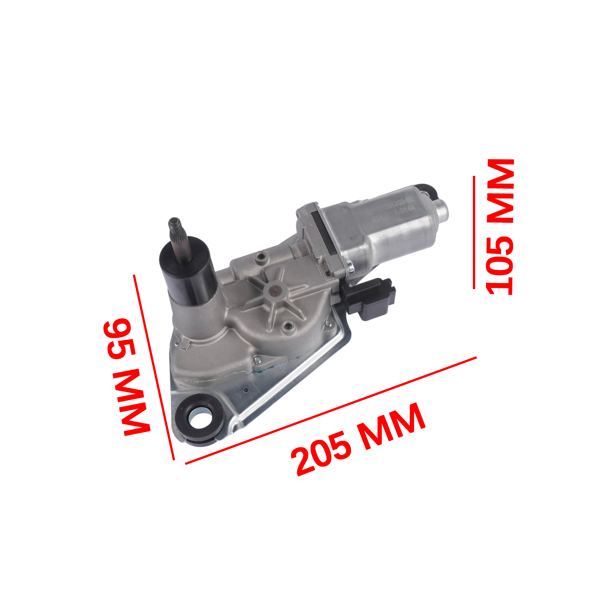 雨刮电机 Rear Windshield Wiper Motor 55079213AB Replacement for Jeep Grand Cherokee 2011 2012 2013 3.6L 5.7L 6.4L Sport Utility, 3-Pin-11