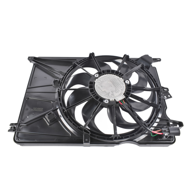 散热器风扇 Engine Radiator Cooling Fan Assy Replacement for 19-23 Jeep Renegade Fiat 500X L4 1.3L 68552370AA 58486673-1