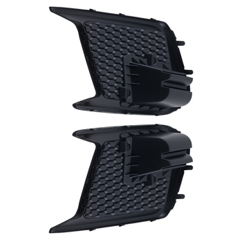 Pair Front Bumper Fog Lamp Grille Cover fit for Subaru WRX STI Limited 2018-2020
