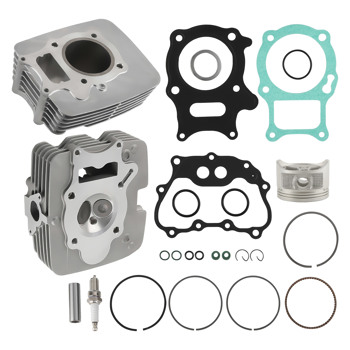 Cylinder Head Piston Gasket Top End Kit fit for Honda TRX250X Sportrax 250 2009-2013