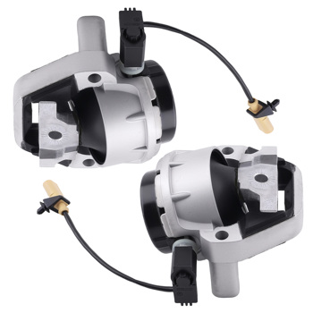 2Pcs Front L & R Engine Mount Set fit for Audi A6 Quattro 3.0L V6  Base 2012-2018