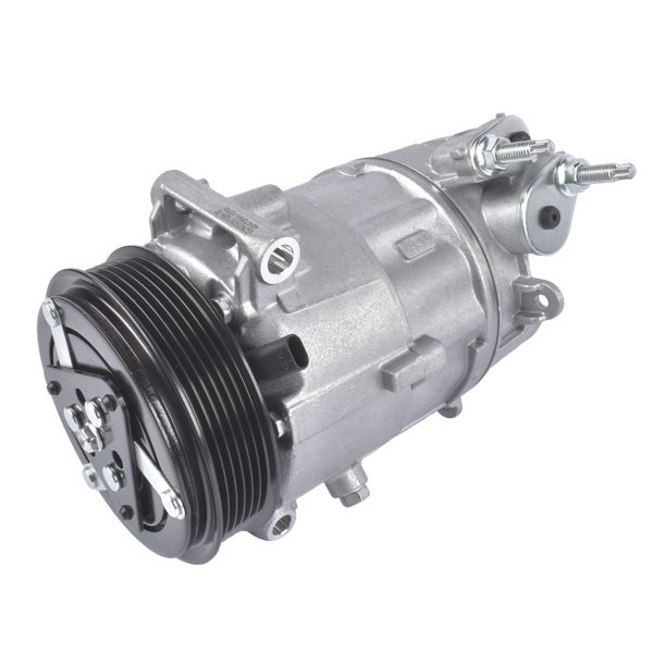 汽车空调压缩机 A/C Compressor w/ 6-Groove Pulley Replacement for Chrysler Pacifica 17-23 Voyager 20-23 3.6L-6