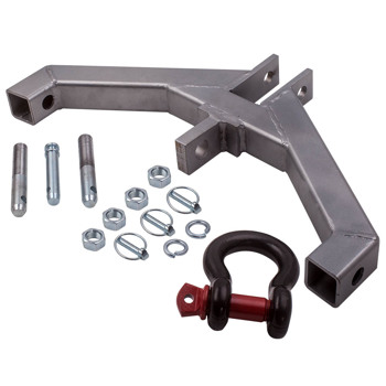 3 Point Hitch Receiver Trailer Hitch fit for Category 1 Tractor with 4000 pounds