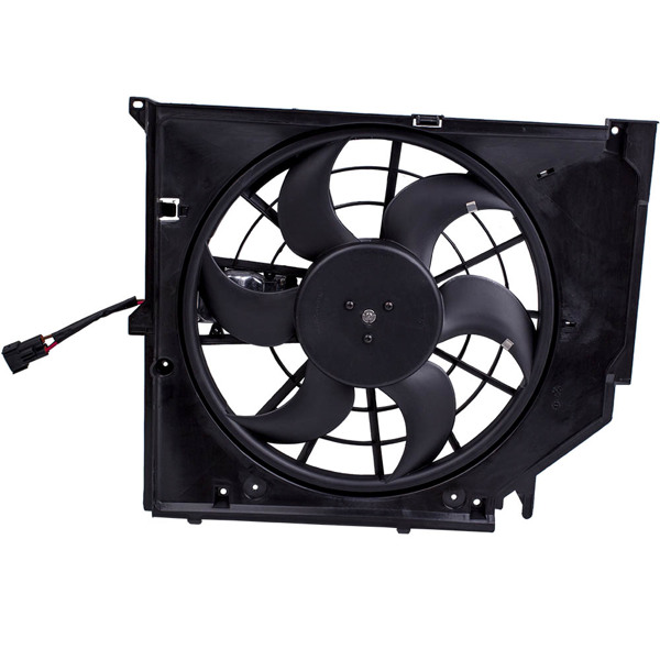 Radiator Cooling Fan Assembly fit for BMW 325i 325Ci 330Ci 2001-2005 328i 328Ci 2000-6