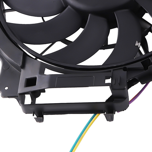Radiator Condenser Cooling Fan fit for Audi A4/A4 Quattro 1.8L/2.0L 2002-2009 622540-3