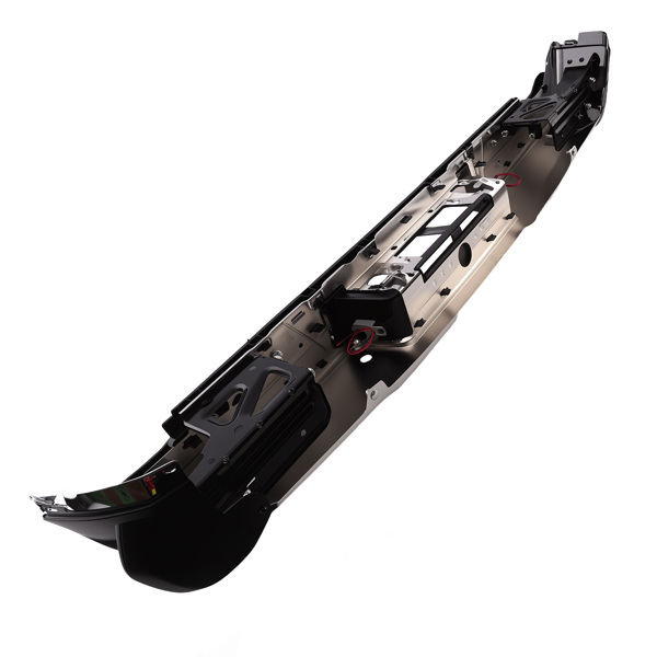 Chrome Rear Bumper fit for GMC Sierra 1500 2014-2018 Steel Plastic 23108152-2