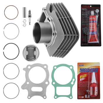 72mm Big Bore Cylinder Piston Gasket Top End Kit fit for Honda TRX250EX Recon 250