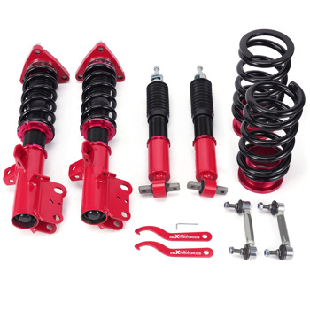 Coilovers 24 Way Damper Adjustable Lowering Kit fit for Ford Mustang S550 2015-2023