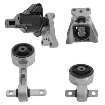 4Pcs Transmission Engine Motor Mount fit for Honda Civic L4 1.8L Manual 2006-2011