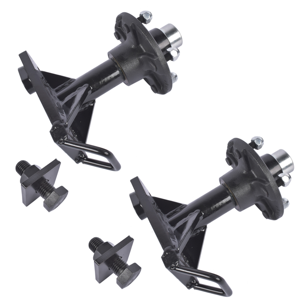 集装箱车轮 5x 5.5 Lug Superior Shipping Container Wheels, Bolt-on Spindle Kit 2 Spindles Container Moving Kit-5