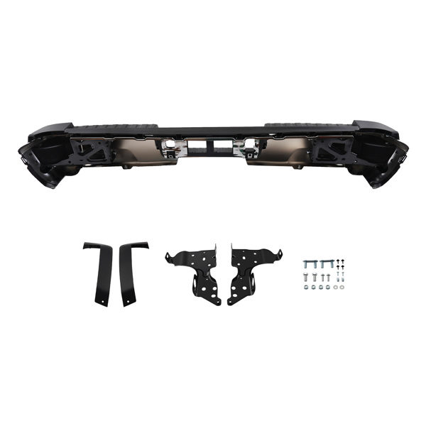 Chrome Rear Bumper fit for Chevy Silverado 1500 14-18 11722504 W Sensor Holes-6