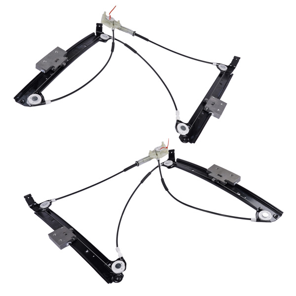玻璃升降器 Front RH & LH Door Window Regulator Replacement for Bentley Continental GT Coupe 2004-2018 3W0837401J 3W0837402J-7