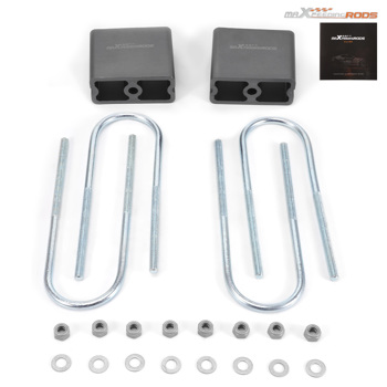 4inch Drop Lowering Blocks Kit fit for most mini pickups and trucks w/3” axle tube