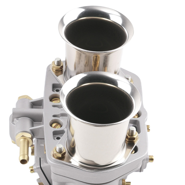 Nickel Plated Carburetor 40IDF 2 BARREL fit for Volkswagen VW Bug Fiat Porsche-5