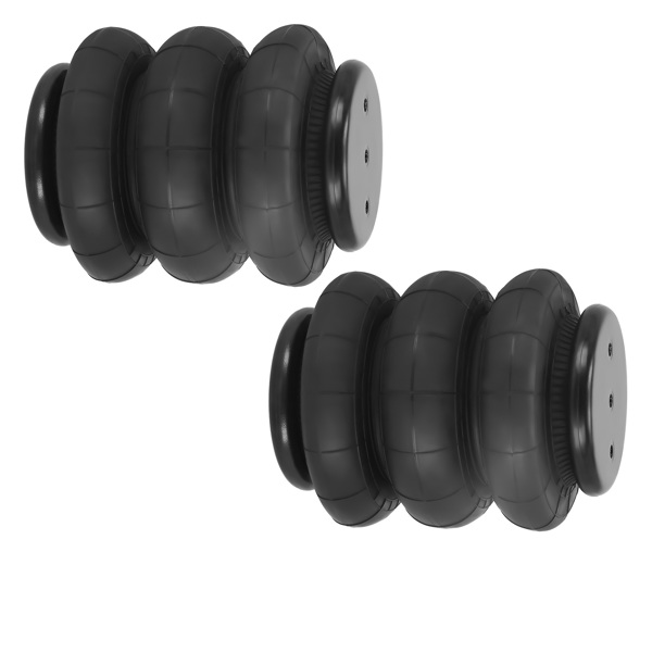 Pair Triple Bellow Air Spring Bag fit for Dodge Ram 1500 3500 fit for GMC 2600 lb-6
