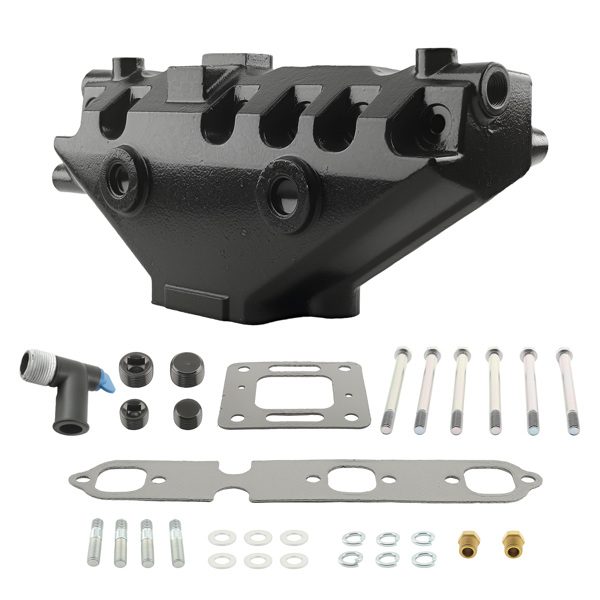 Exhaust Manifold W/Gasket fit for Mercruiser 4.3L V6 175 185 205 262 1985-2002 99746-6