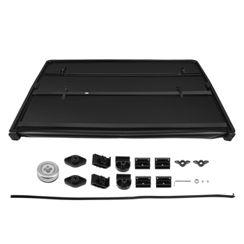 5ft 3-Fold Soft Truck Bed Tonneau Cover fit for Toyota Tacoma 2005-2015 Tri-Fold