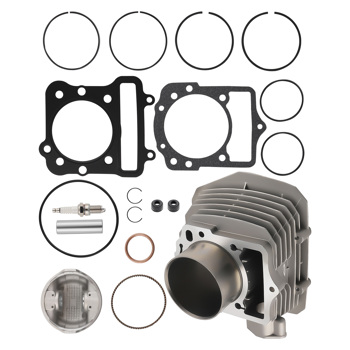 Cylinder Piston Gaskets Top End Rebuild Kit fit for Kawasaki Bayou 300 KLF300C 89-05