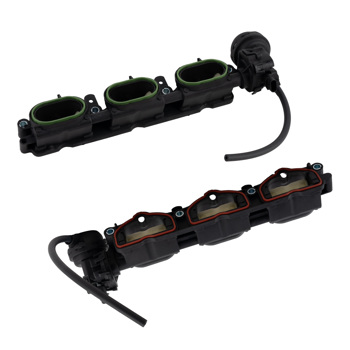 Pair Intake Manifold w/ Seal fit for Audi A6 A7 A8 Quattro  3.0L V6 A/T 06E133110AT