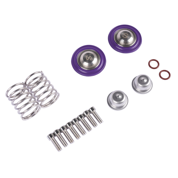 调节器隔膜 2Pcs Fuel Rail Air/Regulator Diaphragm Replacement for Mercury Optimax 3.0L Engine 8M6002988-3