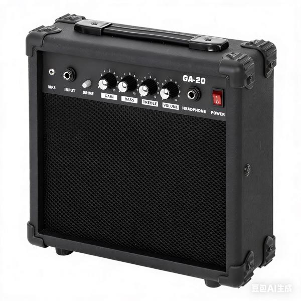  20W 电吉他音箱 黑色-6