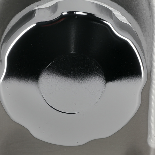 NEW Silver Aluminum Power Steering Reservoir Tank fit for Ford Mustang 1999-2004-3