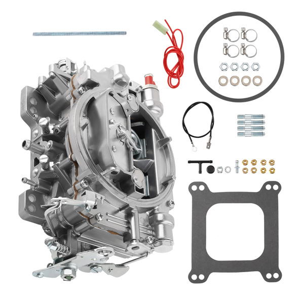 4 Barrel Carburetor Carb Kit, Manual Choke W/ Gasket fit for 1405 Performer 600 CFM-6