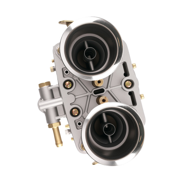 Nickel Plated Carburetor 40IDF 2 BARREL fit for Volkswagen VW Bug Fiat Porsche-2