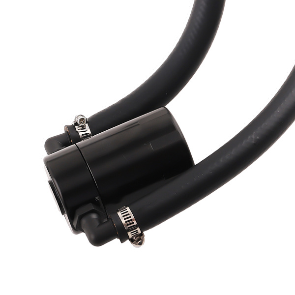 Oil Catch Can Oil Separator Fit Ford F150 2.7L 5.0L Raptor 3.5L Ecoboost Black-4