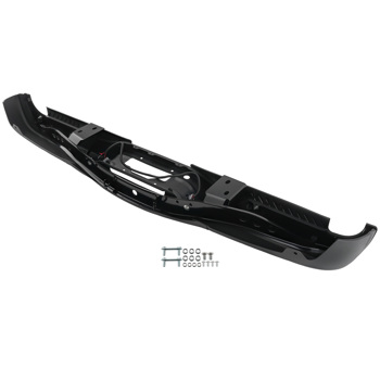 Black Rear Bumper fit for Ford F-250 XL XLT 1999 YL3Z17D826AA Steel Bolt-On