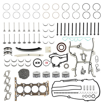 Engine Rebuild Kit Gasket Piston Bearing Timing Chain fit for Buick Chevrolet 1.4l