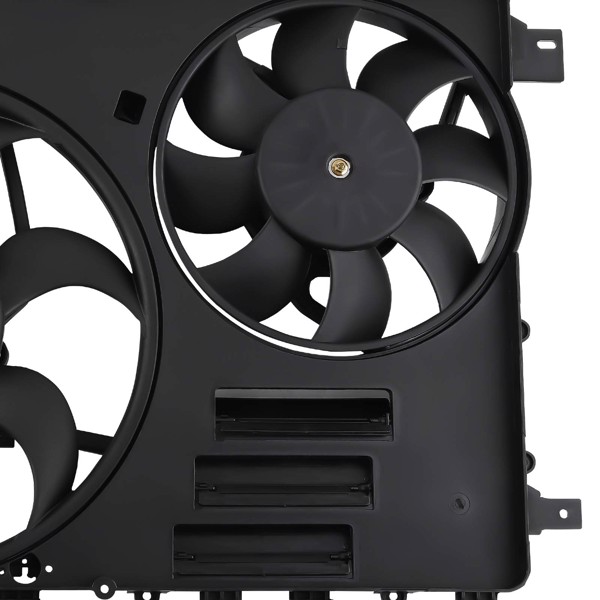 Radiator Cooling Fan Assembly fit for Land Rover Range Rover Evoque 12-2017 LR045248-2