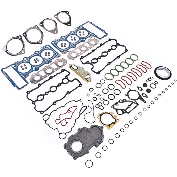 发动机大修包 Head Gasket Kit Replacement for Audi A4 A6 A8 Q5 Q7 3.0 TFSI 2009-2015 06E103148AG 06E103149AG HS54834-5