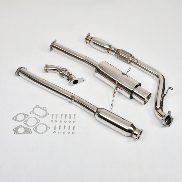 排气管 For Subaru 2002-2007 Impreza WRX / STI GD EJ2053" Catback Exhaust 4.5" Muffler Tip MT001327/SY（禁售亚马逊&TEMU）(不支持无理由退货)-1