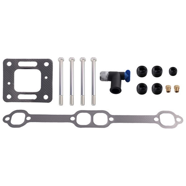 Exhaust Manifold Kit fit for MerCruiser Small Block V-8 5.0L/5.7L/6.2L 305/350/377-1