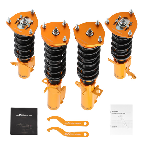 24 Way Damper Coilovers Lowering Kit Fit Toyota Corolla 1987-02 AE92 AE101 AE111-6