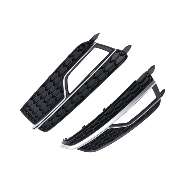 Front Bumper Fog Grille Cover fit for Audi A5 S5 S-Line 13-16 8T0807681K 8T0807682K-5