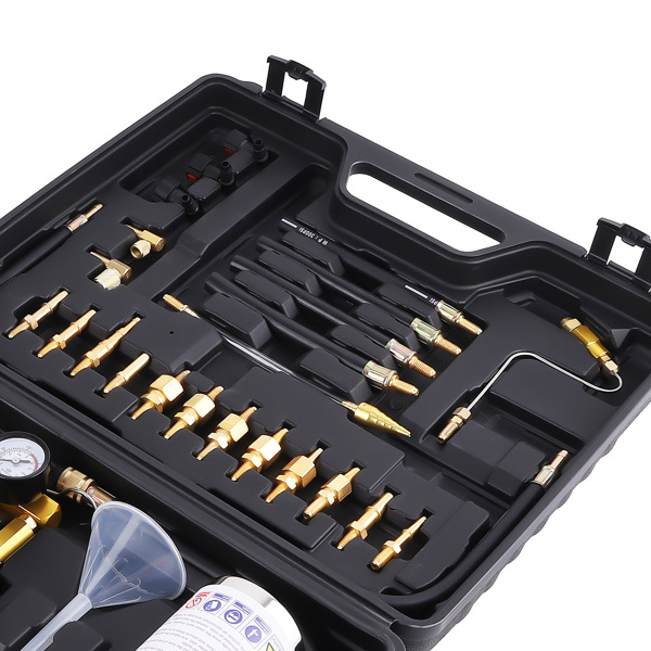 Car Fuel System Cleaning Equipment fit for Petrol Vehicles with Multiple Connectors-5