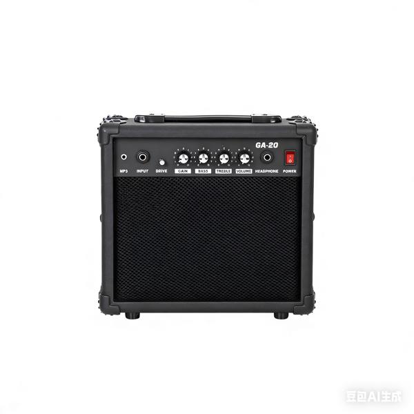  20W 电吉他音箱 黑色-7