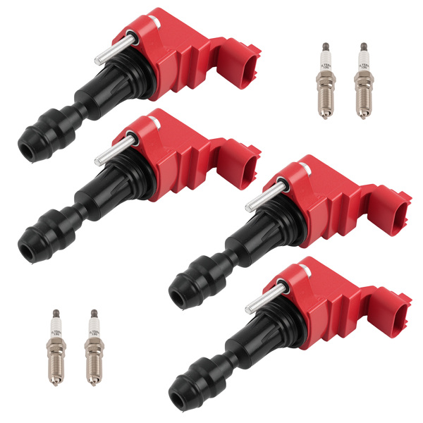 4X Ignition Coil + Spark Plug fit for Chevy Malibu Cobalt HHR 2.0/2.2/2.4L 2006-2014-6