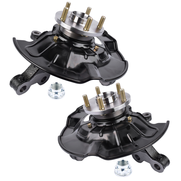 转向节总成 2X Front Steering Knuckles &Wheel Hub Bearings Replacement for Toyota Corolla Matrix 2014-2018 698-477-7